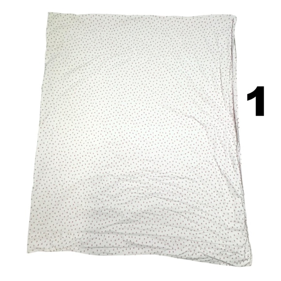 sheet 1 flat SHABBY CHIC rosebud pink tiny flowers 82x96 queen full cottagecore - Picture 6 of 16